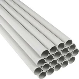 Tecnomat 20 TUBI RIGIDI IN PVC GRIGI Ø 25 mm LUNGHEZZA 2 m