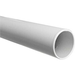 Tecnomat TUBO ACCIAIO VERNICIATO BIANCO TONDO Ø 25 mm 1 m