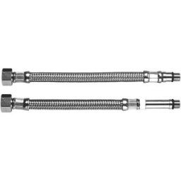 Faid COPPIA FLESSIBILI PER MONOCOMANDO M10 x F3/8'' LUNGHEZZA 40 cm