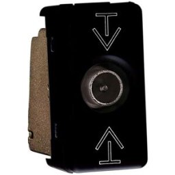Gewiss PRESA TV COASSIALE DIRETTA SYSTEM BLACK