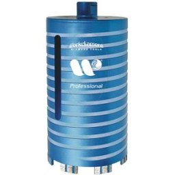 Workdiamond FRESA DIAMANTATA Ø 42 mm H 152 mm A SECCO CEMENTO ARMATO ATTACCO M16F