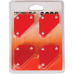 Tecnoweld 4 POSIZIONATORI MAGNETICI PER SALDATURA LUNGHEZZA 94 mm POSIZIONAMENTO 45° 90° 135°