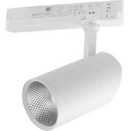 Intec_fan PROIETTORE LED PER SISTEMA A BINARIO ACTION 42W 4200 lumen 4000K LUCE BIANCA COLORE BIANCO