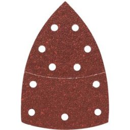 Bosch 10 ABRASIVI 102x62,93 mm GRANA 40 EXPERT WOOD ATTACCO A STRAPPO PER PALMARE