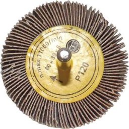 Tecnomat SPAZZOLA ABRASIVA 60x30 mm GRANA 60 PER TRAPANO