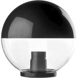 Tecnomat GLOBO ANTI INQUINAMENTO TRASPARENTE Ø 300 mm BASE E PORTALAMPADA E27 LAMPADINA NON INCLUSA