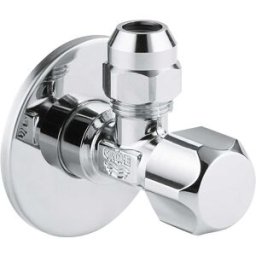 Grohe RUBINETTO SOTTOLAVABO A SQUADRA 1/2'' x 3/8'' CROMO ATTACCO BICONO 22023000