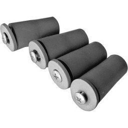 Boliscarlo TAPPI D'ARRESTO 40 mm 4 PEZZI PVC GRIGIO