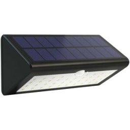 Vivida APPLIQUE SOLARE EAGLE 6W 450 lumen 6000K LUCE FREDDA 2 SISTEMI DI ILLUMINAZIONE NERA IP44