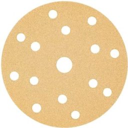 Grinco 10 DISCHI ABRASIVI Ø 150 mm GRANA 120 15 FORI ATTACCO A STRAPPO PER CARROZZERIA E METALLI