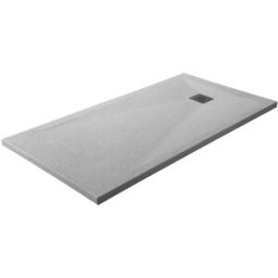 Tecnomat PIATTO DOCCIA SERIE SWING IN MARMORESINA BIANCO 80x120 cm H 2,7 cm PILETTA Ø 90 mm