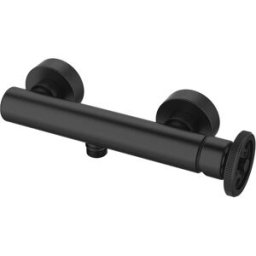 Essebagno MISCELATORE DOCCIA ESTERNO INDUS NERO CARTUCCIA Ø 30 mm
