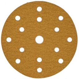 Grinco 10 DISCHI ABRASIVI Ø 150 mm GRANA 80 15 FORI ATTACCO A STRAPPO PER CARROZZERIA E METALLI