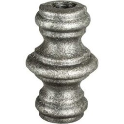 Pro_metal_design BORCHIA FERRO FORO TONDO 12 mm 38x63 mm PER ORNAMENTI