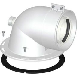 Stabile PARTENZA CURVA COASSIALE Ø 60/100 mm PER CALDAIE A CONDENSAZIONE SAUNIER DUVAL