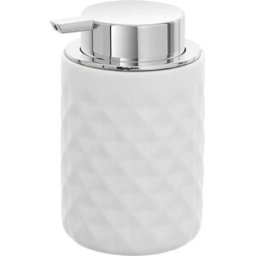 Tecnomat DISPENSER MANUALE SAPONE LIQUIDO SERIE TEXAS IN CERAMICA COLORE BIANCO