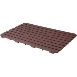Tecnomat PEDANA DOCCIA 50x80 cm IN POLIPROPILENE MARRONE PER PIATTO 70x90 cm