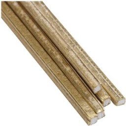 Rothenberger 5 BARRETTE ROLOT 602 OTTONE Ø 2,5x333 890 °C OTTONE NICHEL ACCIAIO FERRO