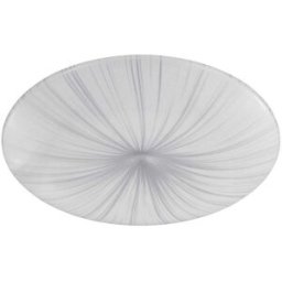 Tecnomat PLAFONIERA LED PARKO 36W STRIATA FINO A 4383 lm DA 3000K A 6500K Ø51x8,5cm (BIANCA E GRIGIA)