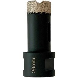 Atlas FRESA DIAMANTATA Ø20 mm CERAMICA GRES GRANITO MARMO ATTACCO SMERIGLIATRICE M14