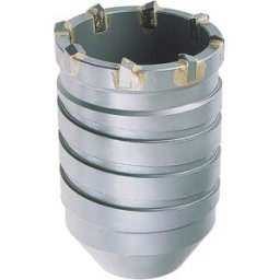 Krino FRESA A PERCUSSIONE Ø 90 mm H 100 mm PER CEMENTO SDS MAX ATTACCO FILETTO A MOLLA