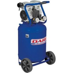 Dari COMPRESSORE VERTICALE 50 l 59 dB SILENZIATO 1,3 hp 8 bar ARIA ASPIRATA 150 l/min