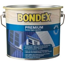 Bondex VERNICE SMALTO COPRENTE PREMIUM ACQUA 0,75 l VERDE MUSCHIO PRONTO USO 8-10 m² CON 1 l