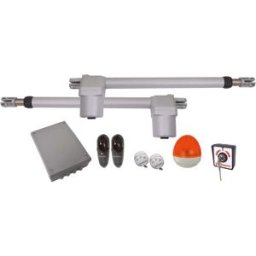 Euromatic KIT APRICANCELLO TECHNO 4 230V DOPPIA ANTA BATTENTE FINO A 350 kg PER ANTA