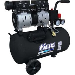 Fiac COMPRESSORE SILENZIATO BLACK LINE 50-1 SUPER SILENT 50 l 1 hp PRESSIONE 8 bar 59 dB(A)