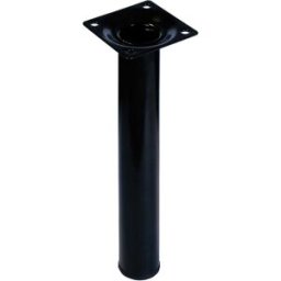 Tecnomat PIEDE PER MOBILE FISSO ELEMENT SYSTEM Ø 30 mm ALTEZZA 200 mm ATTACCO VITI ACCIAIO NERO