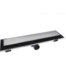 Acer CANALINA PAVIMENTO FULL INOX SIFONATA LUNGHEZZA 685 mm SCARICO Ø 50 mm ALTEZZA REGOLABILE