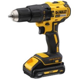 DeWalt TRAPANO BATTENTE 18 V DCD778L2T - QW BRUSHLESS 2 BATTERIE LITIO 3 Ah IN VALIGETTA