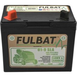 Fulbat BATTERIA AL GEL PER TRATTORINO 12 V 28 A U19SLA POSITIVO SINISTRO L195xH180xP130 mm
