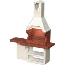 Tecnomat BARBECUE SPARTA A CARBONELLA - CON PENISOLA 170x64x232 cm (LxPxH)