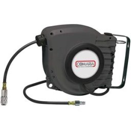 Comaria ARROTOLATORE BLOCCAGGIO AUTOMATICO 6,5x10 cm TUBO 9 m CON ATTACCHI UNIVERSALI