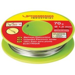 Rothenberger STAGNO IN FILO 70 g 1 mm SENZA PIOMBO LAVORI AMBITO ELETTRONICO