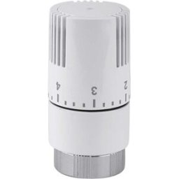 Poletti TESTA TERMOSTATICA A498 BIANCA CON SENSORE A LIQUIDO ATTACCO M30x1,5