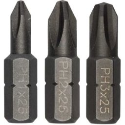 Lti 3 INSERTI PH 1-2-3 LUNGHI 25 mm