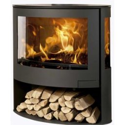 Panadero STUFA A LEGNA SKY TRIVISION 9 kW ANTRACITE