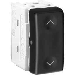 Gewiss COMMUTATORE NORMALMENTE APERTO 10A CON FRECCE SYSTEM BLACK