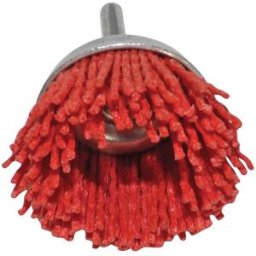 Tecnomat SPAZZOLA ABRASIVA A TAZZA GRANA 80 PER SGROSSO 65 mm PER TRAPANO