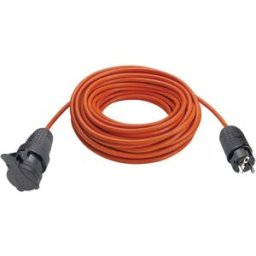 Vimar PROLUNGA DA GIARDINO PRESA SCHUKO CON CAVO 3G1,5 H05VV-F ARANCIONE 30 m IP44