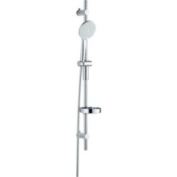Aquapro SALISCENDI DOCCIA ACQUAPRO GILDA 5 GETTI CROMO INTERASSE VARIABILE 66 - 86 cm ASTA 90,5 cm