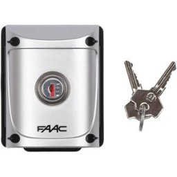 Tecnomat PULSANTE A CHIAVE XPS PER KIT FAAC BATTENTE E SCORREVOLE