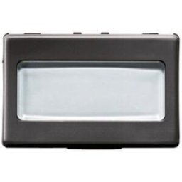 Gewiss PULSANTE PORTATARGA SYSTEM BLACK