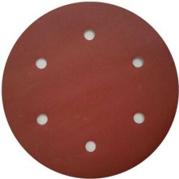Grinco 5 DISCHI ABRASIVI Ø225 mm GRANA 80 6 FORI ATTACCO A STRAPPO PER CARTEGGIATRICE