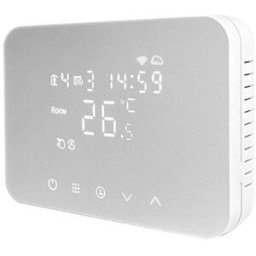 Isnatch CRONOTERMOSTATO DA PARETE WI-FI 230V SMART CON APP DA REMOTO COLORE BIANCO