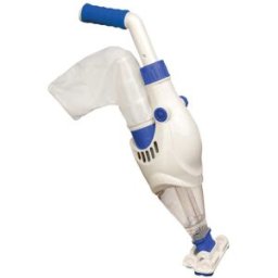 Gre' PULITORE PISCINE ELECTRIC VAC 25 W GRE 37 l/h SENZA FILO AUTONOMIA 60 min LITIO RICARICABILE