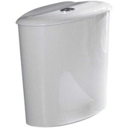Tecnomat CASSETTA PER VASO MONOBLOCCO SERIE ELLEN CON MECCANISMO IN CERAMICA BIANCA