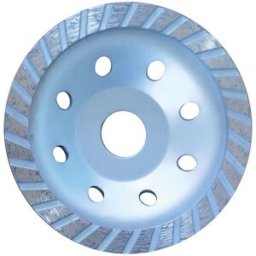 Symantec PLATORELLO DIAMANTATO Ø115 mm PER CEMENTO LATERIZI E PIETRA CORONA CONTINUA TURBO
